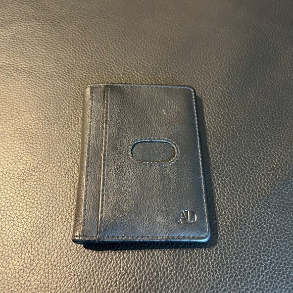 Black Folding Wallet - Picture 1 of 3